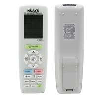 Control Remoto para Aire Acondicionado HUAYU K-6300 de Pantalla Grande, Compatible con Todas las Marcas de Aire Acondicionado