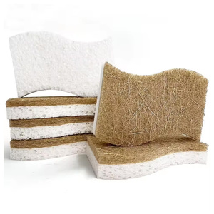 Estropajos Ecológicos de Coco, Esponja Natural de Celulosa, Altamente Absorbente, Antiarañazos, para Lavar Platos de Cocina - Product Image 4