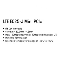Nuevo módulo Original Quectel Mini PCIe 4G LTE CAT4 para el desarrollo de dispositivos IoT industriales de enrutador automotriz