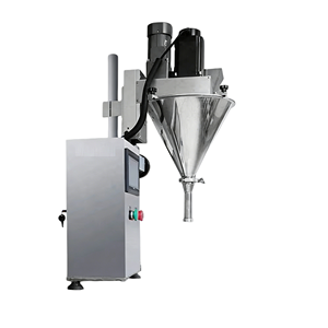 Máquina de llenado de polvo semiautomática de sobremesa pequeña, máquina de llenado de harina de trigo, máquina de llenado de especias, pimienta y chile con tornillo sin fin - Product Image 4