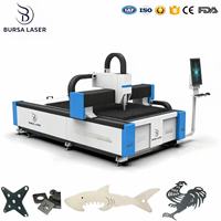 Máquina de Corte Láser de Fibra CNC 3015 Económica, Digital, Automática, de Plataforma Única, Alta Potencia 7000W, Corte de Metal Estable
