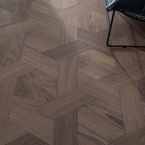 Parquet en bois d'ingénierie artistique multicoque en noyer, lisse, laqué UV, installation facile, grade AB, 18mm 12mm 14mm, à rainures et languettes, pour salle à manger - Product Image 2