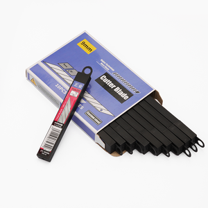 Lama da coltello in acciaio al carbonio ad alto tenore di carbonio da 30 gradi 9mm per tagliare - Product Image 3