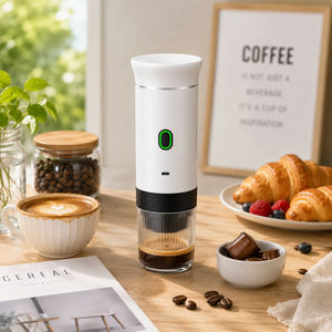 Cafetera de Viaje Portátil de 60 ml, Compatible con Café Molido y Cápsulas NS, para Usar en Cualquier Lugar - Product Image 1