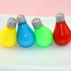 Bola Lampu Bola Lampu Remas Padat, Mainan Ventilasi Ajaib Pereda Stres Bola Lampu Bola Squish Squishies Lucu Baru