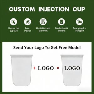 Vasos Desechables Biodegradables Ecológicos de PP Reciclado de Grado Alimenticio con Logotipo Personalizado, Tapas en Forma de U para Bebidas Frías y Café, 12oz 16oz - Product Image 3