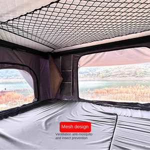 सौर पैनल के साथ छत तम्बू, सौर पैनल के साथ छत तम्बू त्रिकोण एल्यूमीनियम मिश्र धातु का निर्माण और खोलने के लिए मुफ्त - Product Image 3