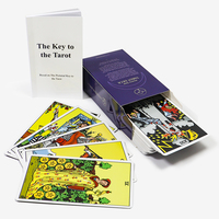 Jeu de tarot âmes intuitives impression personnalisée cartes de tarot originales avec guide charme de carte de tarot et oracles