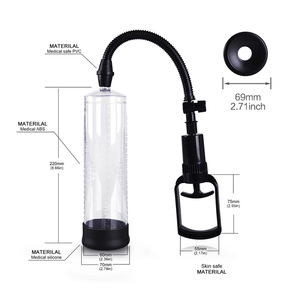 Bomba <span class=keywords><strong>de</strong></span> vacío para agrandamiento <span class=keywords><strong>de</strong></span> pene, recargable por USB, impermeable, ayuda para la impotencia, para un pene más grande, largo y grueso, 10 <span class=keywords><strong>bombas</strong></span>, venta al por mayor - Product Image 2