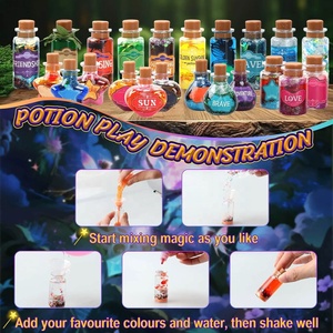 Expériences scientifiques éducatives pour enfants, potions de fées, jouet STEM, bricolage, <span class=keywords><strong>expérience</strong></span> de chimie, kit de fabrication de 22 potions magiques pour décorations - Product Image 4