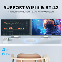 SOAYAN 2026 Nueva Mini PC LPDDR5 Intel N95 Quad Core para Negocios/Oficina con Puertos LAN Duales y USB-C, Windows 11/Linux