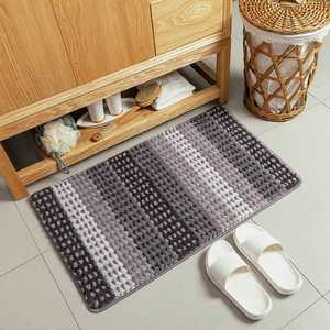 Tapis de bain antidérapant en gaufre pour enfants, extra long, absorbant et à séchage rapide, bleu personnalisé, pour hôtel, 60x40 <span class=keywords><strong>cm</strong></span> - Product Image 5