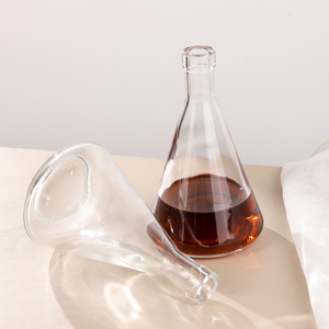 450ml Super Flint Coned Forme Rouge Vin Liqueur Bouteille Distributeurs Décanteur pour Alcool Liqueur Brandy <span class=keywords><strong>Vodka</strong></span> - Product Image 6