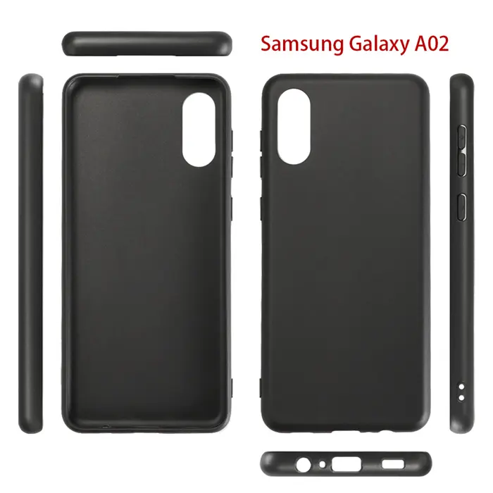 Silicone Case for Samsung Galaxy A03S , Factory Price TPU Soft Mobile Phone Blank Back Cover Shell for SAM A85 A02 M02 Xcover5