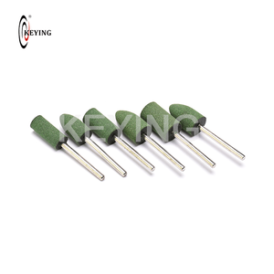Abrasifs <span class=keywords><strong>de</strong></span> clé 100 pièces 3mm arbre oxyde d'aluminium <span class=keywords><strong>cylindre</strong></span> forme conique caoutchouc tête <span class=keywords><strong>de</strong></span> meulage outils abrasifs <span class=keywords><strong>pour</strong></span> le polissage - Product Image 5