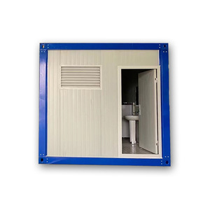 <b>Portable</b> Container <b>Shower</b> Room Artificial Wood Outdoor Use Without Electricity Quick Assembly Detachable - Product Image 1