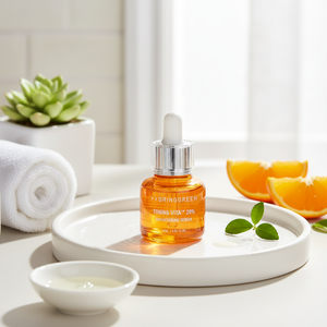 Vita 20% Bring Green Toning Brightening Serum 25ml K-Beauty Suero facial hidratante y antiarrugas Blanqueador Área objetivo - Product Image 3