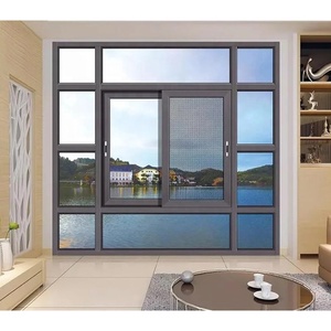 Ghana grille anti-cambrioleur métallique <span class=keywords><strong>coulissante</strong></span> pour népal <span class=keywords><strong>baie</strong></span> vitrée impact ouragan preuve bois des fenêtres en aluminium nigeria <span class=keywords><strong>prix</strong></span> - Product Image 5