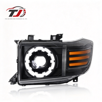 Pièces détachées automobiles, anneau de phare de voiture FQD71, phare de conversion, lumières LED d'origine, 8000 lumens, 6000K pour Land Cruiser LC75