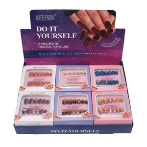 <span class=keywords><strong>Faux</strong></span> <span class=keywords><strong>ongles</strong></span> à presser de taille moyenne, couleur <span class=keywords><strong>beige</strong></span> crème brillante, couvrance totale, réutilisables, en acrylique, pour la vente en gros de produits de beauté - Product Image 1