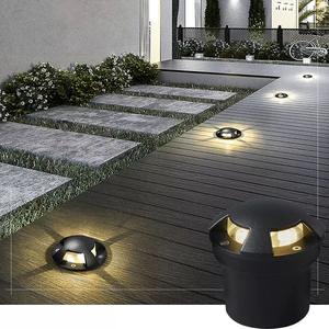 Lumière LED étanche pour terrasse, escalier, jardin, éclairage extérieur encastré dans le sol - Product Image 4