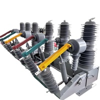 Disjoncteur à vide QIHANG triphasé ZW32-40.5 40.5KV pour montage sur poteau extérieur, réenclencheur automatique 25kA 31.5kA, 50Hz, pour distribution aérienne