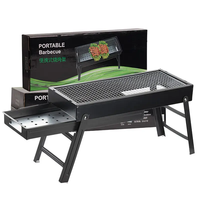 Petit Barbecue Portable pliant Barbecue en plein air Barbecue Camping pique-nique outil