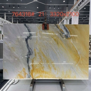 Dalle de quartzite Aquarella, quartzite naturel brésilien, panneau mural en pierre, revêtement mural extérieur, décoration intérieure - Product Image 4