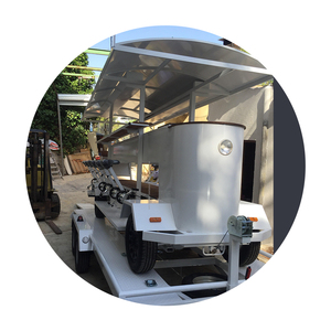 Manufacture Yellow And White 3.0 Electric Bike Children Sightseeing Bus Pedal Bike Electric Kids Tour Party Bike On Selling - Product Image 1