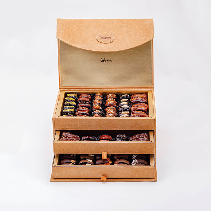 Boîte à chocolats à tiroir
