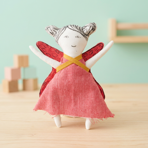Poupée Reborn Pari - Jouet en peluche en tissu de coton doux avec perruque, couleurs assorties, 9 pouces, musicale, pour filles de 5 à 7 ans - Product Image 3