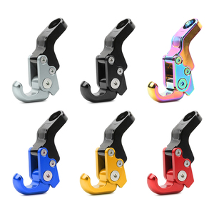 Accessoires universels pour moto Filet à bagages multicolore Sac de maintien CNC en alliage d'aluminium Crochet réglable pour <span class=keywords><strong>casque</strong></span> - Product Image 6