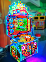 Machine de jeu vidéo d'intérieur à monnayeur, simulateur de loterie et de jeu de sauvetage de légumes