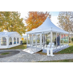 Resistente al fuoco resistente al fuoco singolo tubo alto picco tende Gazebo 5x5 - Product Image 1