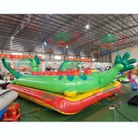Tube gonflable rotatif remorquable pour sports nautiques, bateau banane et jet ski, ski remorquable, canapé confortable, jouets aquatiques