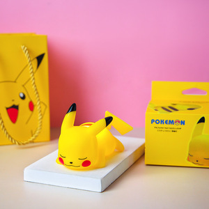 Mignon Pokemone Pika chu Anime Figures 3D Led Veilleuse Modèle Jouets Enfants Lit Chambre Décor Cadeau D'<span class=keywords><strong>anniversaire</strong></span> Cadeaux De Noël - Product Image 3