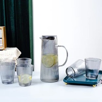 Ensemble de verrerie de luxe léger, verres à eau et à bière pour la cuisine, usage domestique, 300 ml