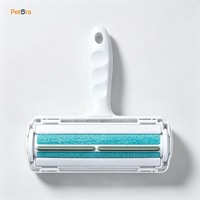 Rouleau anti-poils multifonctionnel pliable et réutilisable Petora pour chiens, chats, lits, canapés et tissus