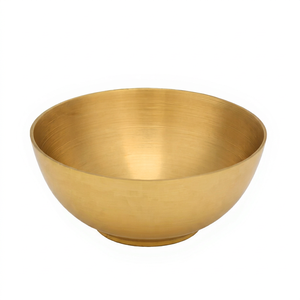 Bol décoratif, bol de service, accessoire de table moderne, plat élégant pour servir les aliments, accent élégant pour la cuisine et la table à manger - Product Image 1