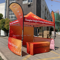 Tente Pop-Up Pliante d'Extérieur sur Mesure pour Promotion, Barnum Commercial pour Événement