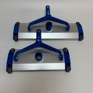 Tête d'aspirateur de <span class=keywords><strong>piscine</strong></span> robuste en aluminium de 14 pouces avec poignée australienne, série plastique argentée pour piscines enterrées, nettoyeur de <span class=keywords><strong>piscine</strong></span> - Product Image 1