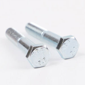 Vis à tête hexagonale galvanisée bleue et blanche ISO4017, classe 8.8, filetage complet M16 M18 M20 pour structure de montage <span class=keywords><strong>solaire</strong></span> photovoltaïque - Product Image 4