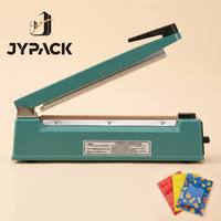 Scelleuse à impulsion professionnelle certifiée CE 400 mm, scelleuse manuelle en aluminium pour emballage industriel
