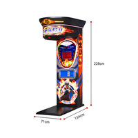 Baby Bear Street Amusement Boxe Punch Machine Arcade Punching Machine Outdoor Ultimate Big Punch Boxe Game Machine Metal CE