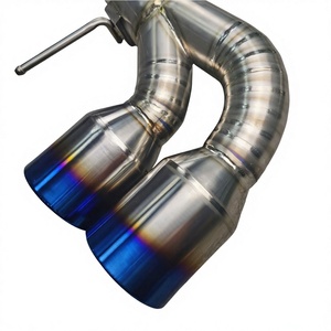 1 kit catback d'échappement en titane, tuyau 4 pouces, pour Nissan GTR R35 - Product Image 4