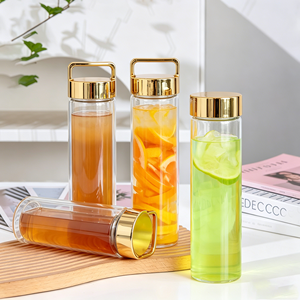 ขวดน้ำแก้ว 20 ออนซ์ ปลอดสาร BPA พิมพ์โลโก้ได้ ป้องกันการรั่วซึม ใช้ซ้ำได้ เหมาะสำหรับของขวัญส่งเสริมการขายและของแจกทางธุรกิจ - Product Image 2