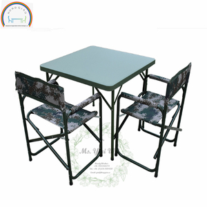 Mesa <span class=keywords><strong>de</strong></span> Pícnic Plegable <span class=keywords><strong>de</strong></span> 87 cm, Mueble Portátil para Camping - Product Image 3