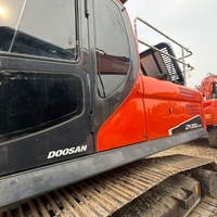 Excavatrice d'occasion Doosan DX300LC-9C 100% prête à l'emploi, système hydraulique authentique sans fuite, pour travaux d'ingénierie urbaine et de carrière
