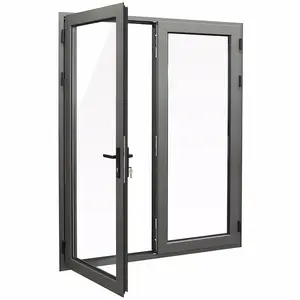 The Philippines industry Matte Black Kitchen Cabinet Aluminum Frame for doors and windows