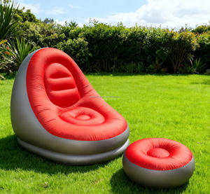 <span class=keywords><strong>Divano</strong></span> <span class=keywords><strong>Gonfiabile</strong></span> Portatile Personalizzato con Pompa d'Aria Integrata, Moderno e Pieghevole, con Poggiapiedi, Disponibile in Diversi Colori - Product Image 3